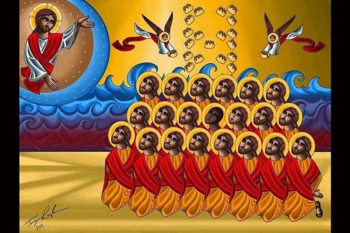 21 koptas kankinys ikona