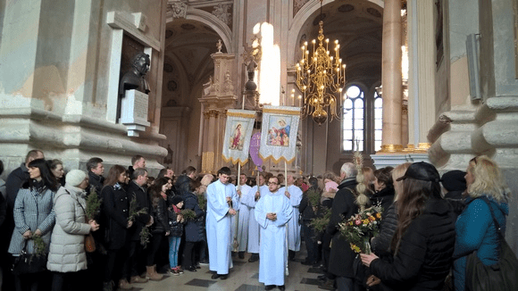 Kauno arkivyskupija kviečia kartu minėti Verbų sekmadienį