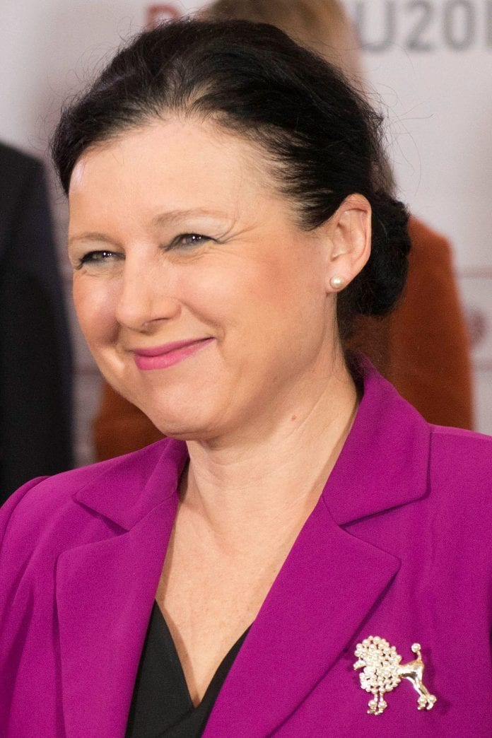 Europos Komisijos viceprezidentė Vera Jourova