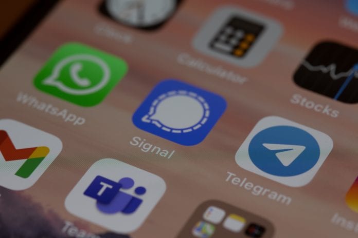 „Telegram“ aplikacija telefone