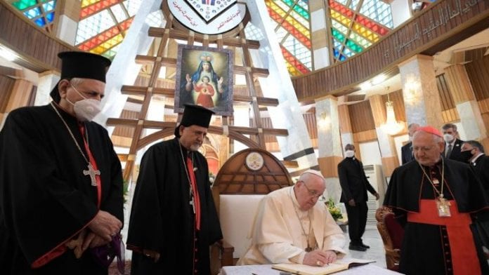 Popiežius Pranciškus Irake