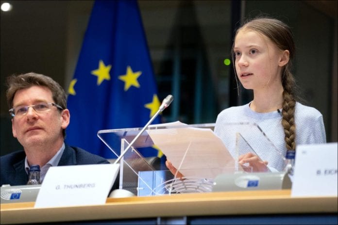 Klimato aktyvistė Greta Thunberg