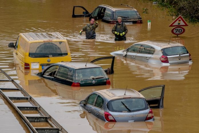 Potvynis Vokietijoje