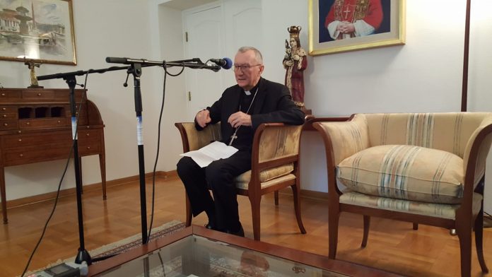 Vatikano valstybės sekretorius kardinolas Pietro Parolin Lietuvoje
