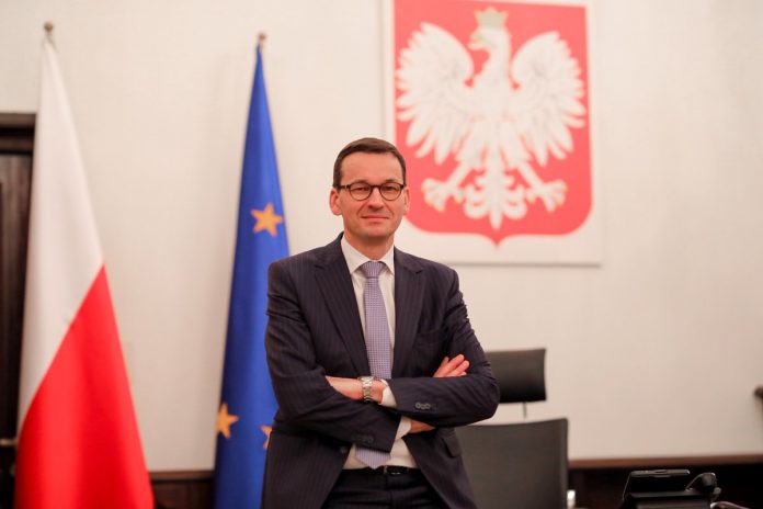 Lenkijos premjeras Mateuszas Morawieckis