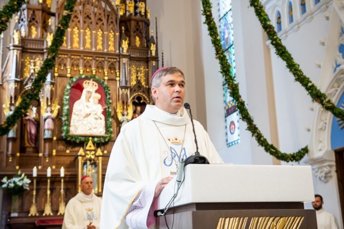 Panevėžio vyskupas Linas Vodopjanovas OFM