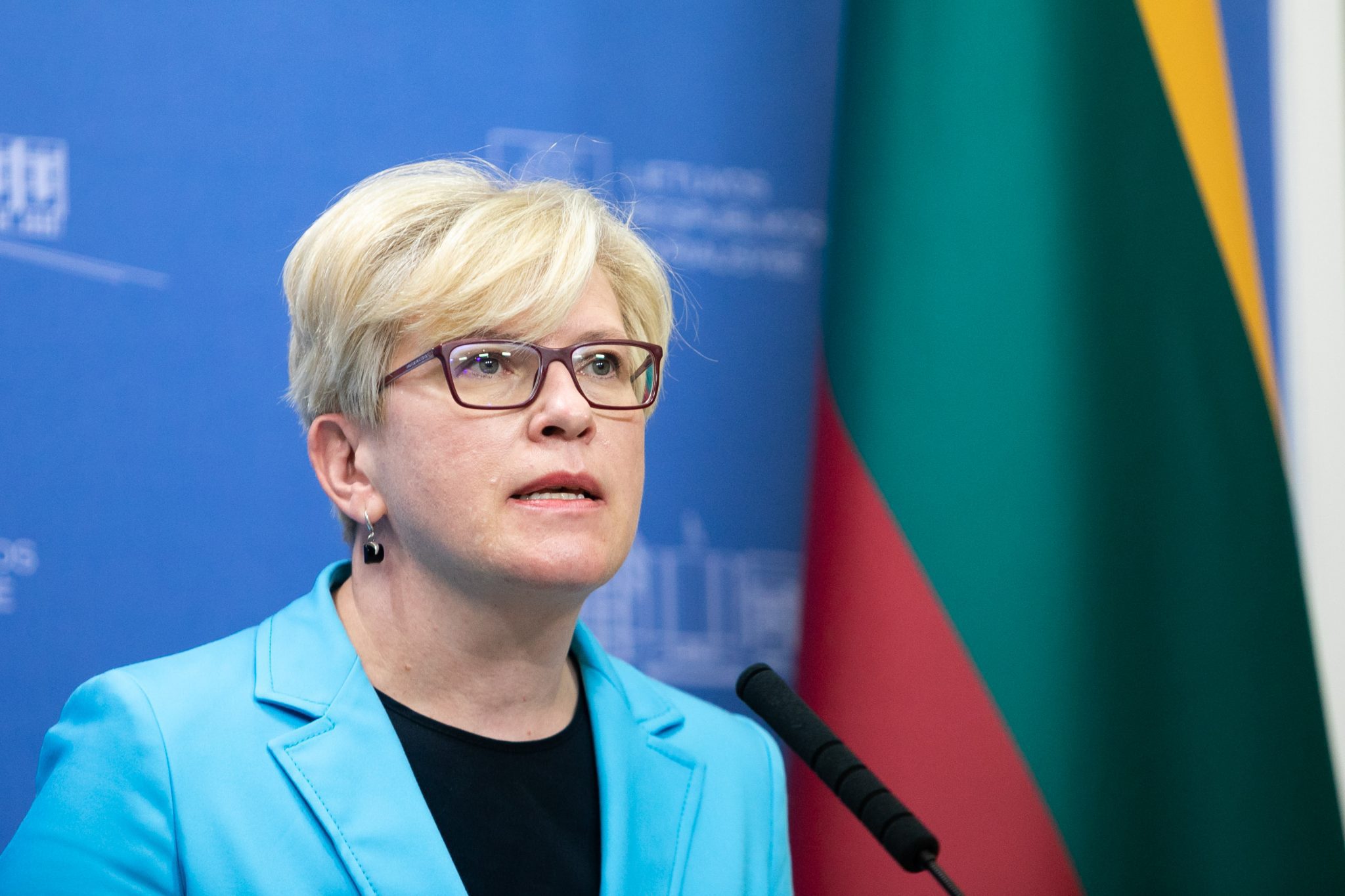 Lietuvos Respublikos Ministrė Pirmininkė Ingrida Šimonytė