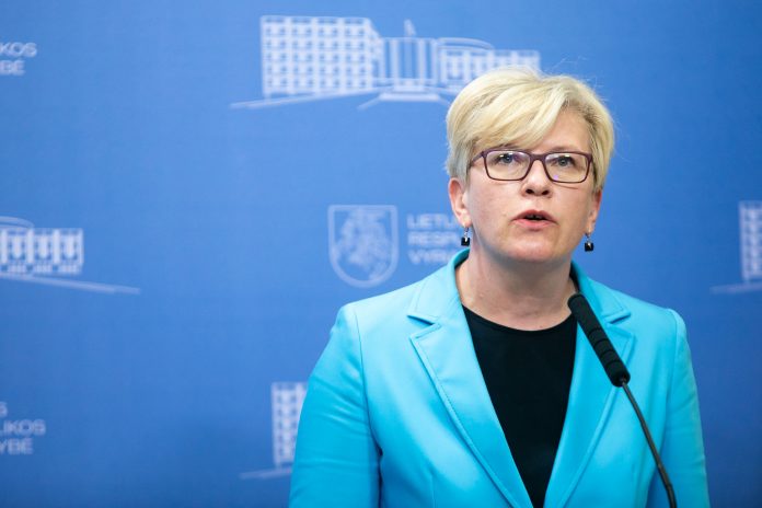 Lietuvos Respublikos Ministrė Pirmininkė Ingrida Šimonytė / BNS nuotr.