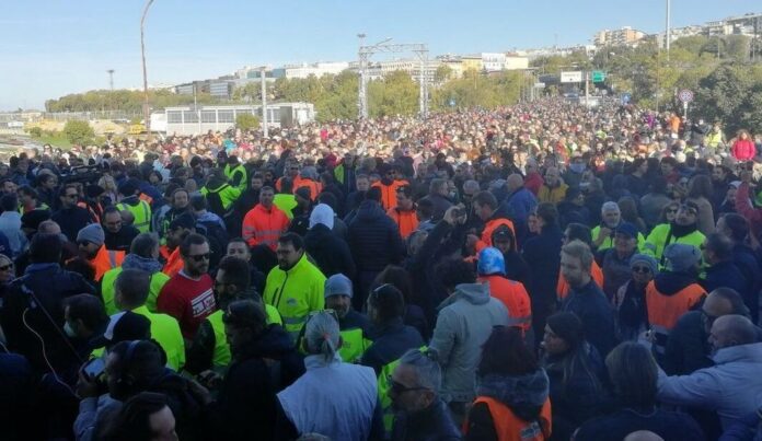 Protestas prieš „žaliuosius pasus