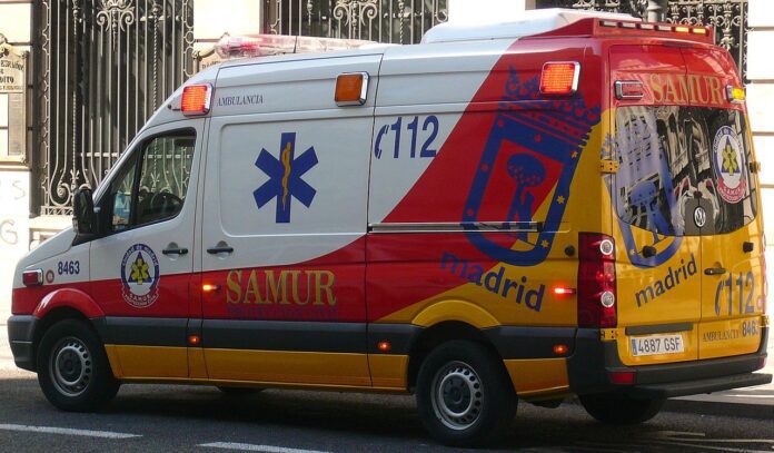 Greitosios pagalbos automobilis Madride