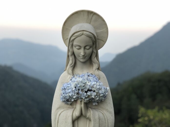 Mergelės Marijos statula Verakruze, Meksikoje