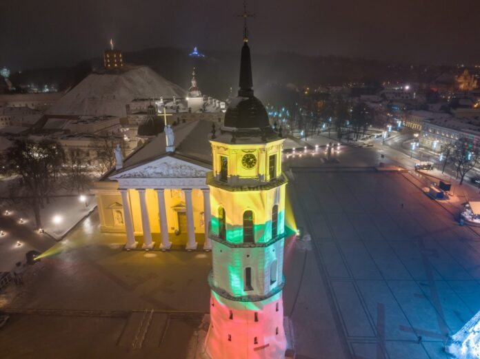 Vilniuje varpinės bokštas / Vilnius.lt nuotr.