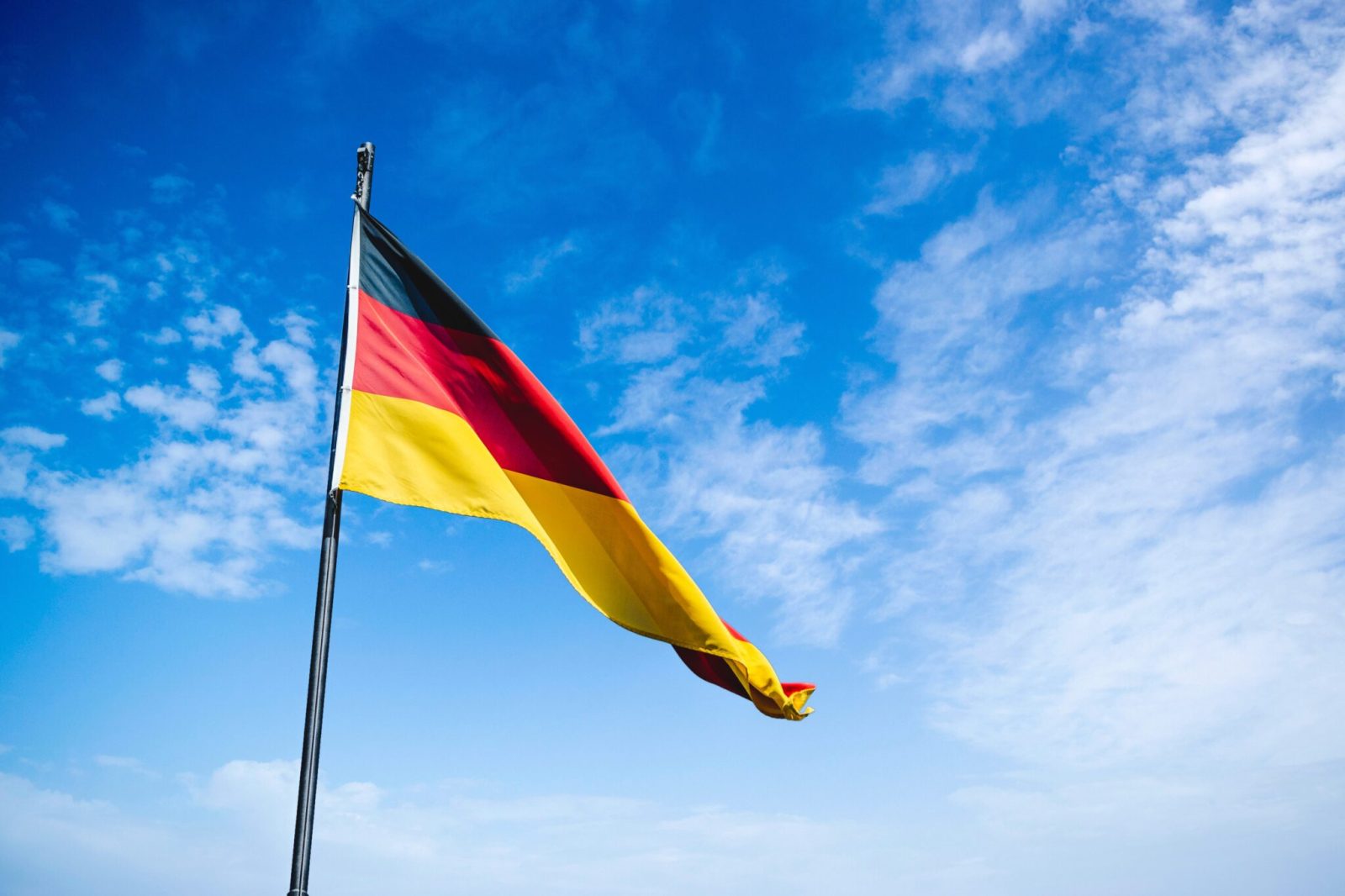 Vokietijos vėliava / Unsplash nuotr.