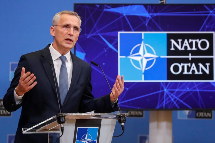 NATO vadovas Jensas Stoltenbergas / EPA nuotr.