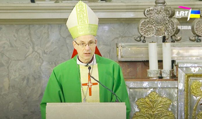 Vyskupas Arūnas Poniškaitis / Vilniaus arkivyskupijos nuotr.