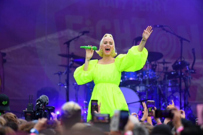Dainininkė Katy Perry / EPA nuotr.