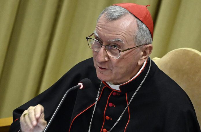 Vatikano Valstybės sekretorius kardinolas Pietro Parolinas / EPA nuotr.