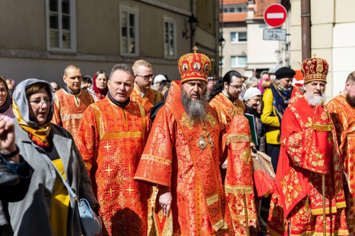 Lietuvos ortodoksų procesija Vilniuje / BNS nuotr.