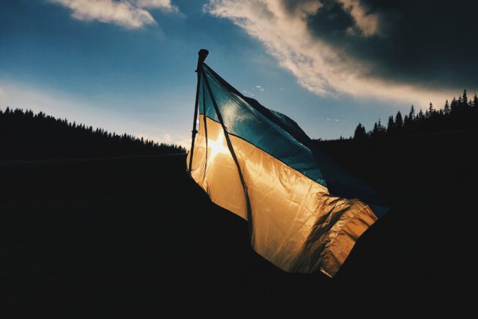 Ukrainos vėliava / Unsplash nuotr.