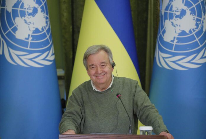 JT generalinis sekretorius Antonio Guterresas / EPA nuotr.