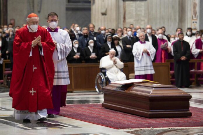 Kardinolo Angelo Sodano laidotuvės
