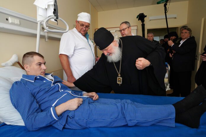 Patriarchas Kirilas ligoninėje