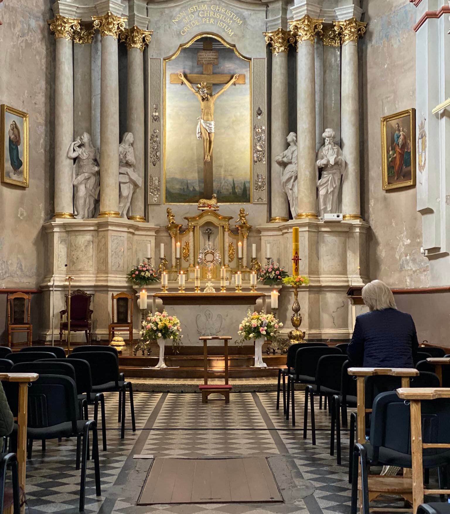 Vilniaus Kalvarijų - Šv. Kryžiaus Atradimo bažnyčia / Soc. tinklų nuotr.
