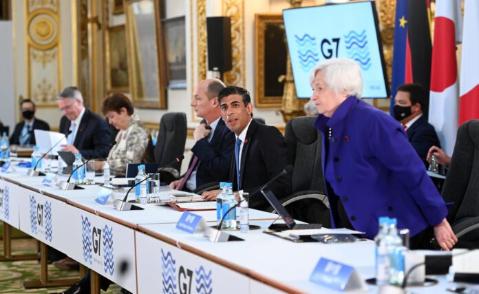 G-7 viršūnių susitikimas 2021 m. / EPA nuotr.