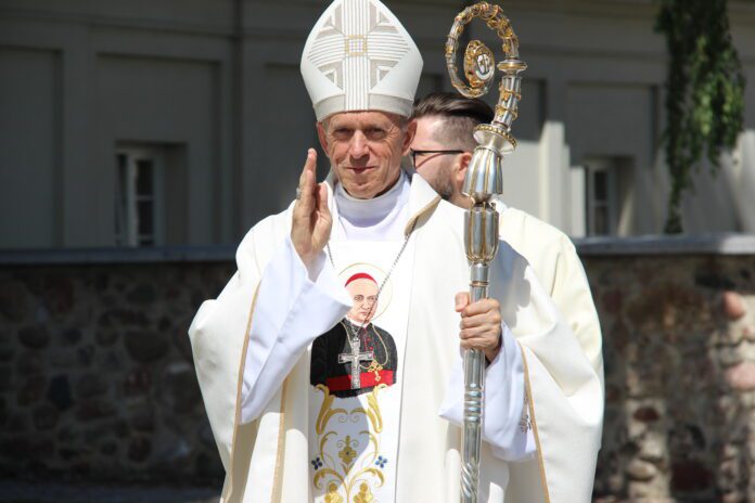 Šiaulių vyskupas Eugenijus Bartulis / Vilkaviškio vyskupijos / Tomo Vitkausko nuotr.