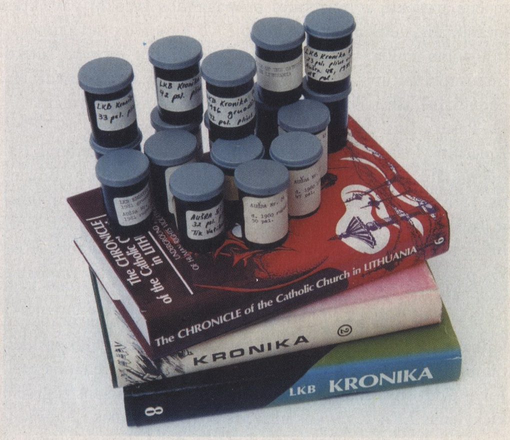 JAV išsaugotų „LKB Kronikos“ ir „Aušros“ mikrofilmų archyvas / lkbkronika.lt nuotr.