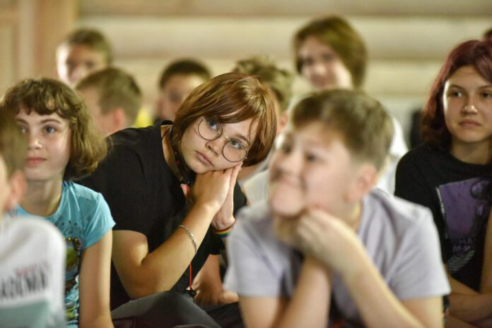 Ukrainiečiai vaikai / EPA nuotr.