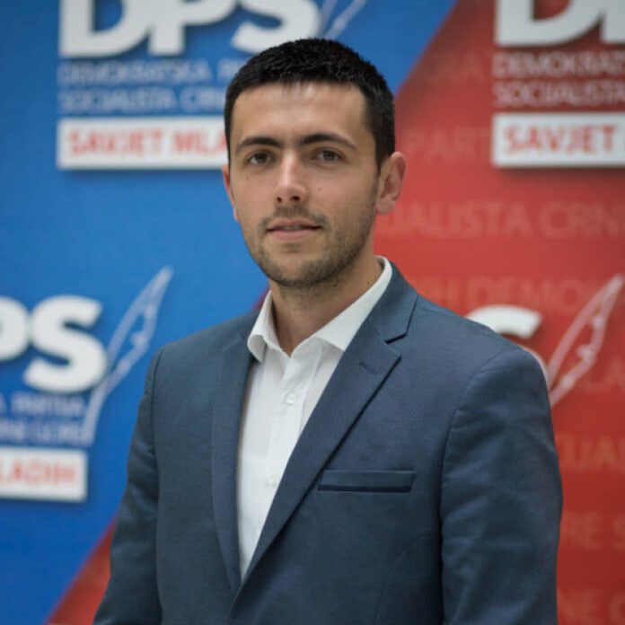 Juodkalnijos parlamento narys Danijelis Živkovičius / Soc. tinklų nuotr.