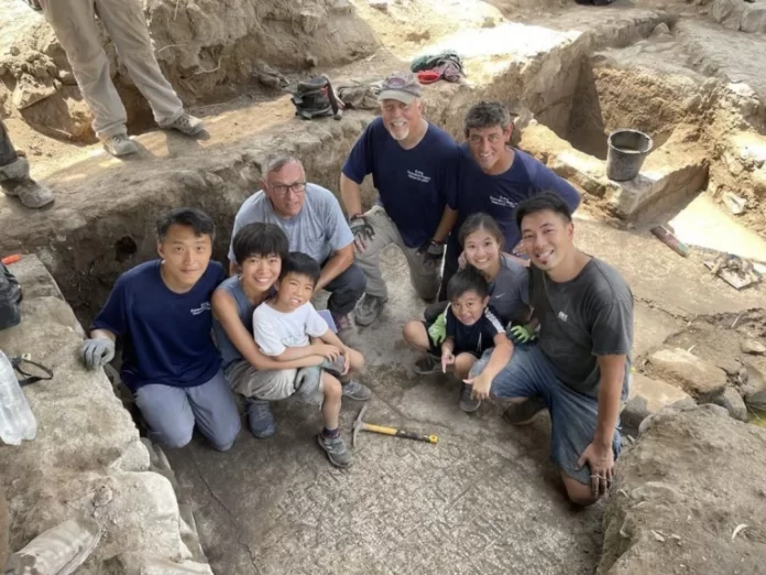 El Araj projekto vadovai ir savanoriai / Biblicalarchaeology.org nuotr.