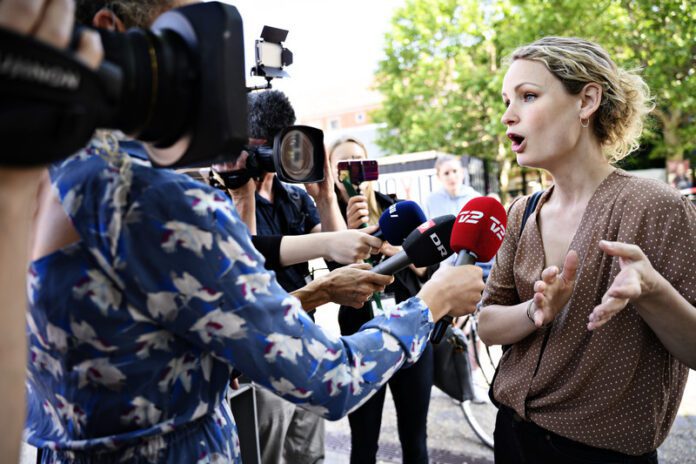 Danijos parlamentarė Pernille Skipper / EPA nuotr.
