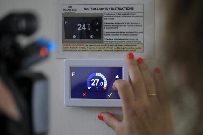 Temperatūros reguliavimas Ispanijoje / EPA nuotr.
