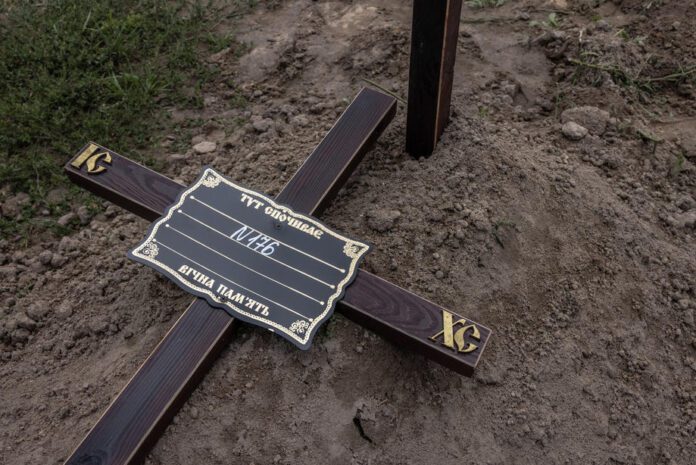 Kryžius Ukrainoje / EPA nuotr.