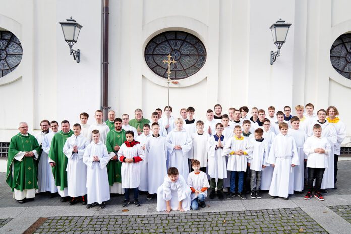 Ministrantų savaitgalio akimirka / Telšių vyskupijos nuotr.