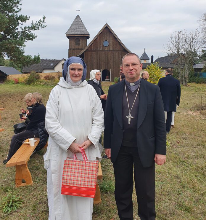 Telšių vyskupas Algirdas Jurevičius (dešinėje) / Telšių vyskupijos nuotr.