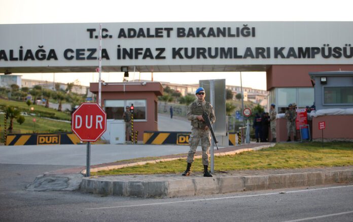 Turkijos Izmiro kalėjimas / EPA nuotr.