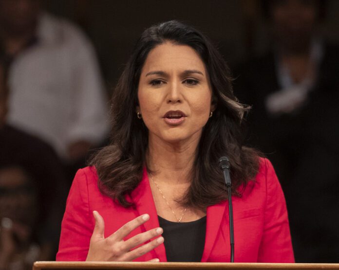 JAV politikė Tulsi Gabbard / EPA nuotr.