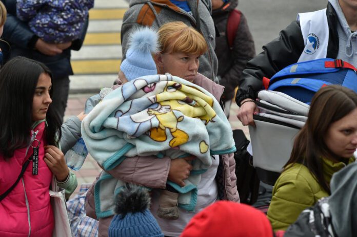 Evakuacija iš Chersono, Ukrainos / EPA nuotr.