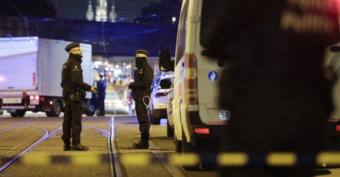 Policija nusikaltimo vietoje Briuselyje / EPA nuotr.