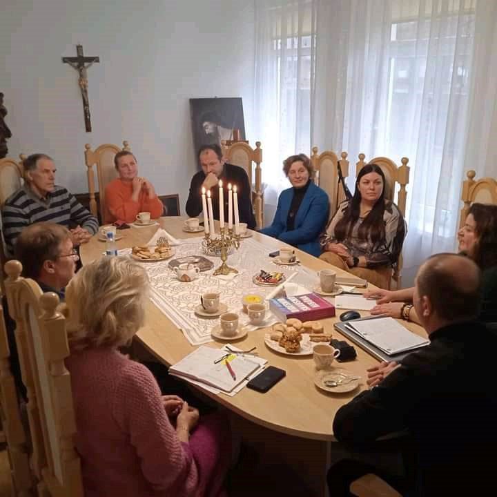 Posėdžio akimirka / Vilkaviškio vyskupijos nuotr.
