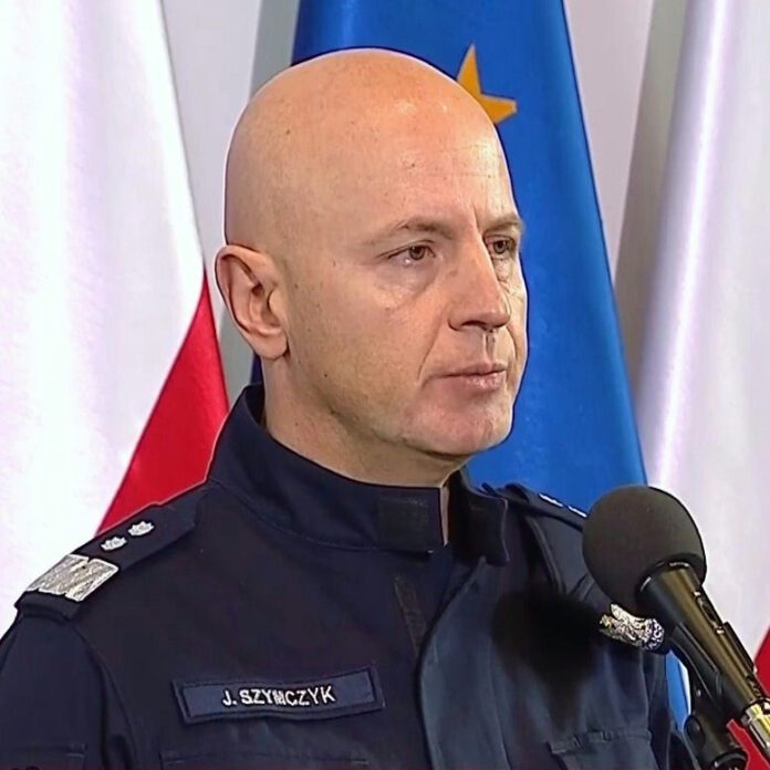 Lenkijos policijos viršininkas Jaroslawas Szymczykas / Wikipedia nuotr.