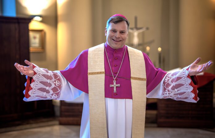 Vyskupas Darius Trijonis / Egidijaus Knispelio nuotr. /