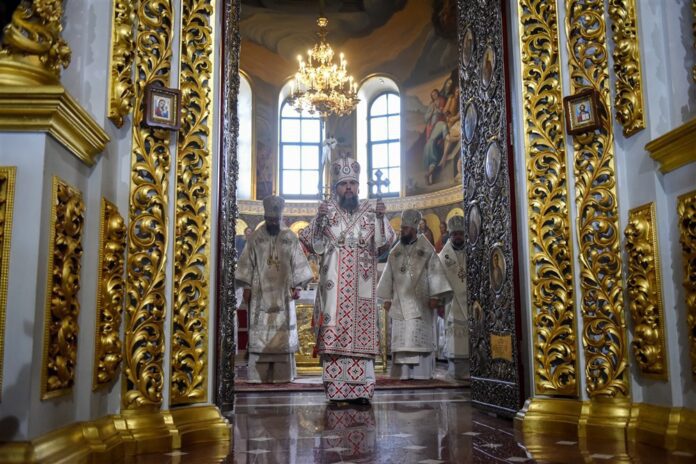Ukrainos stačiatikių bažnyčios vadovas metropolitas Epifanijus