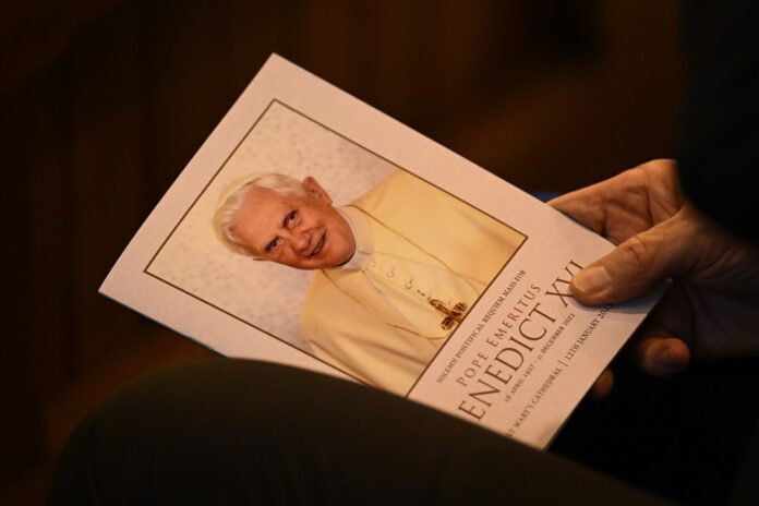 Benediktas XVI / EPA nuotr.