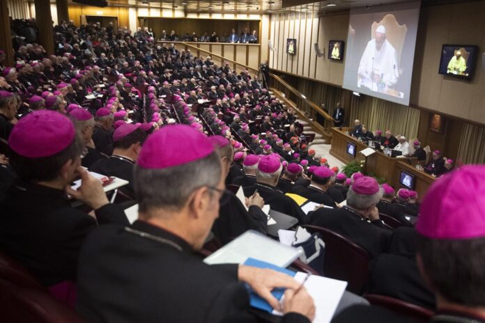 Italijos vyskupai / EPA nuotr.