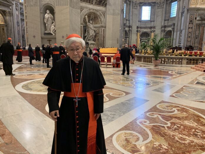Kardinolas Josephas Zenas / Soc. tinklų nuotr.
