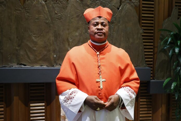 naujausias Afrikos kardinolas Peteris Ebere'as Okpaleke'as